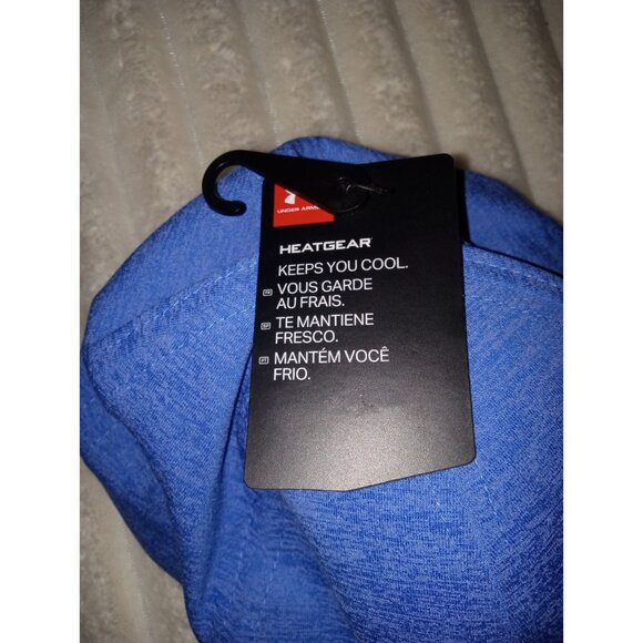 Under Armour Hat Women's Adjustable Strap Blue Cap New with Tags - Picture 2 of 5